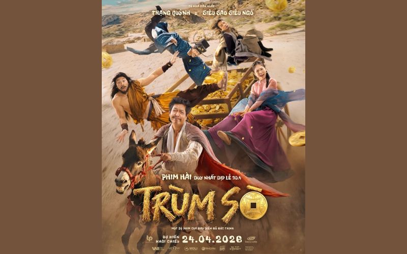 Đức Thịnh trở lại với phim hài Trùm Sò: Đường đua phim Việt 30-4 nóng ran