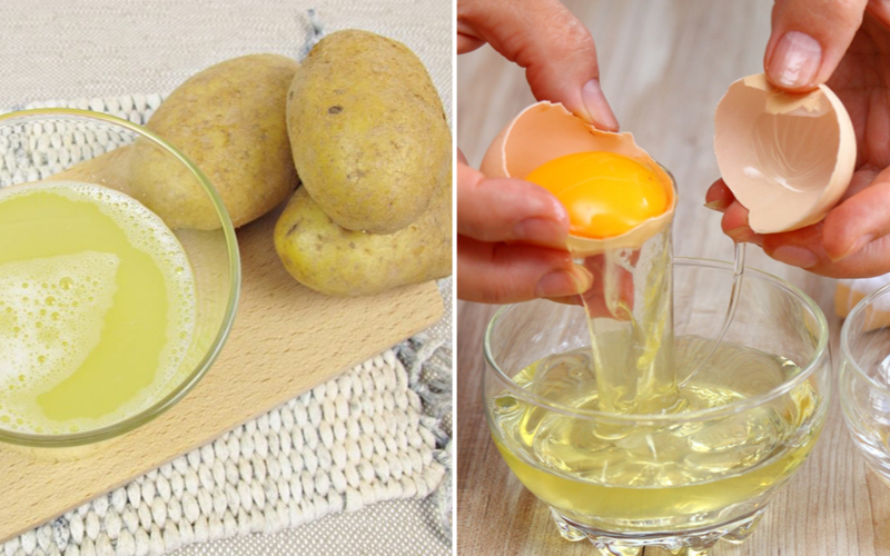 Khắc phục giày thể thao bị tróc da bằng khoai tây và lòng trắng trứng để cải thiện bề mặt