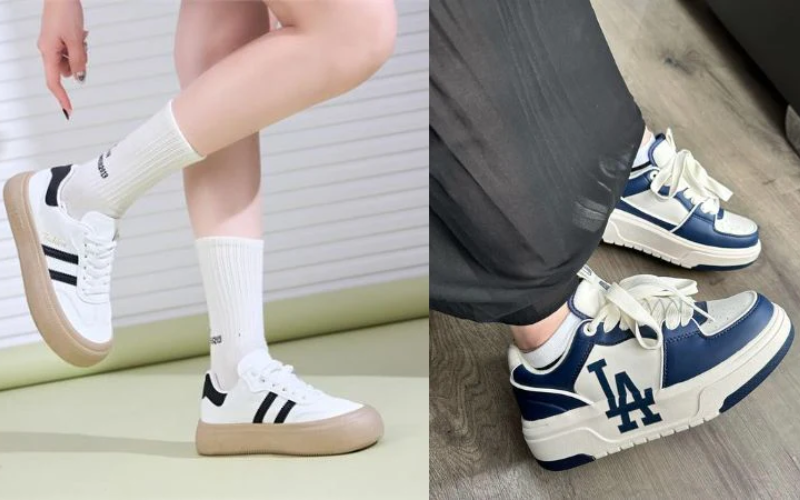 Giày thể thao màu gì dễ phối đồ nhất? Xu hướng màu giày 2026