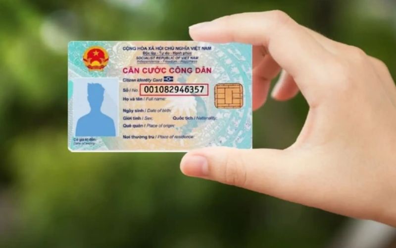 Thẻ Căn cước cho trẻ từ 6-14 tuổi