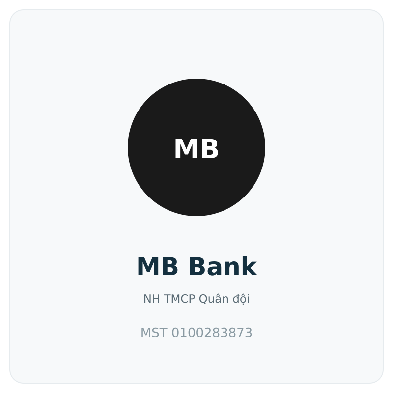 MB Bank MST 0100283873