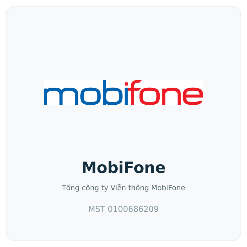 MobiFone MST 0100686209