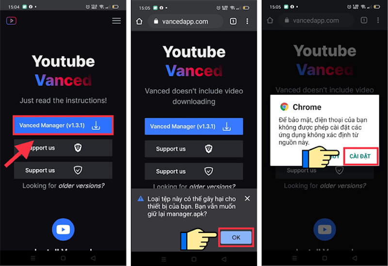 Cách tải Youtube Vanced mới nhất 2023 trên điện thoại