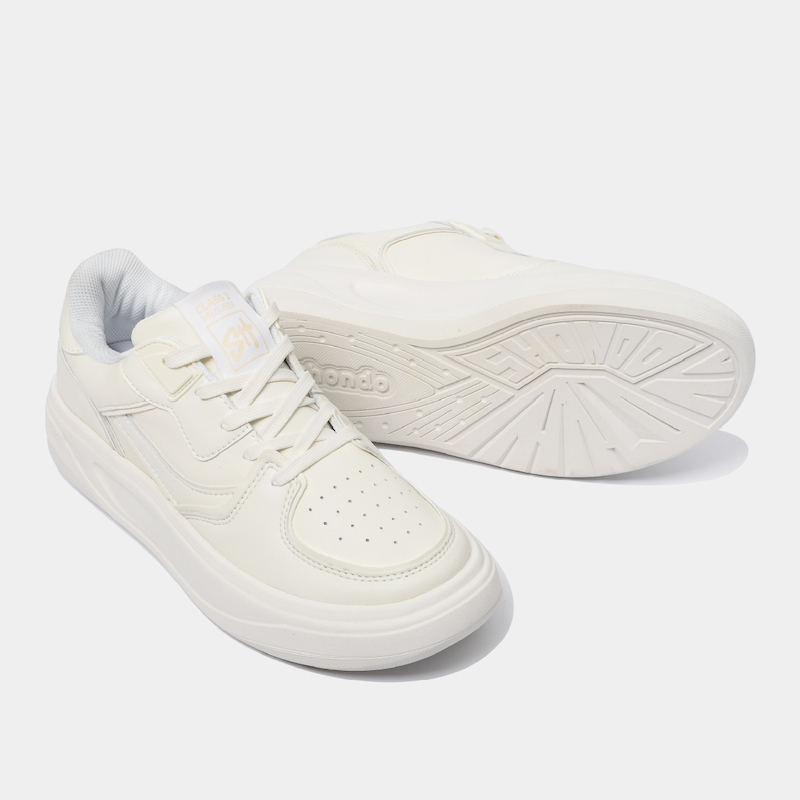 Giày thể thao tăng chiều cao: Lựa chọn hoàn hảo cho nấm lùn 47 Sneaker Class 2 full trắng