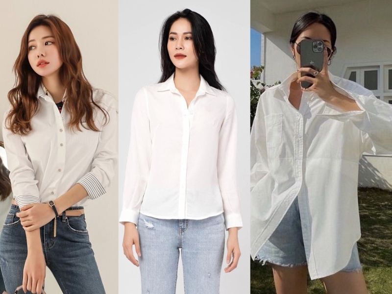 10 kiểu áo mặc bên trong áo vest nữ đẹp thanh lịch và dễ phối 51 Chọn áo dáng slim-fit để vẻ ngoài gọn gàng