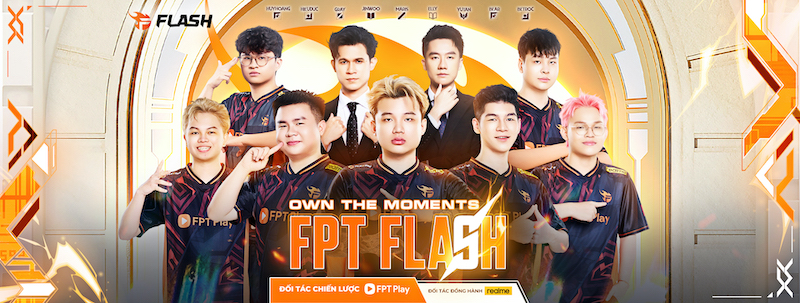 F.P.T x Flash (FL) là đội tuyển Liên Quân giàu thành tích tại ĐTDV