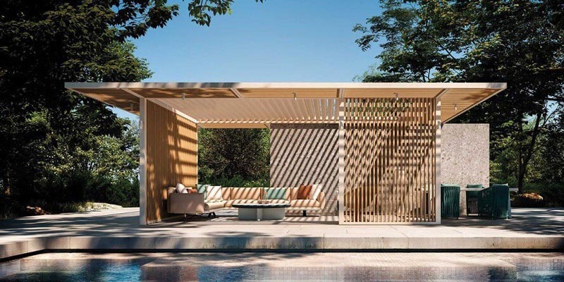 20+ Mẫu nhà chòi sân vườn đẹp, đa dạng phong cách và công năng 50 Nhà chòi hiện đại (Modern Pavilion)