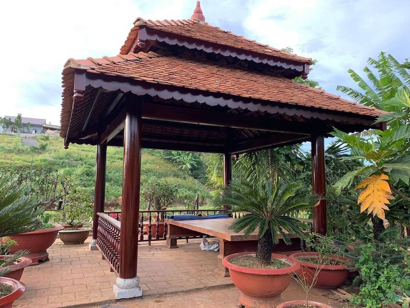 20+ Mẫu nhà chòi sân vườn đẹp, đa dạng phong cách và công năng 51 Mẫu nhà chòi bằng gỗ tự nhiên