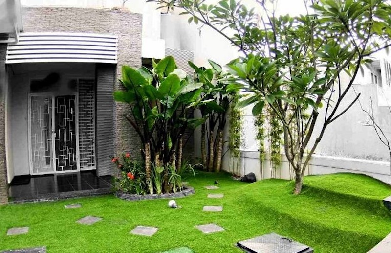 Gợi ý 30 mẫu sân vườn đẹp tự thi công đơn giản và độc đáo nhất 56 Lên bố cục thiết kế sân vườn hợp lý, hài hòa với không gian
