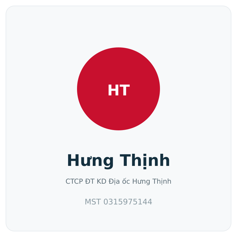 Hưng Thịnh MST 0315975144