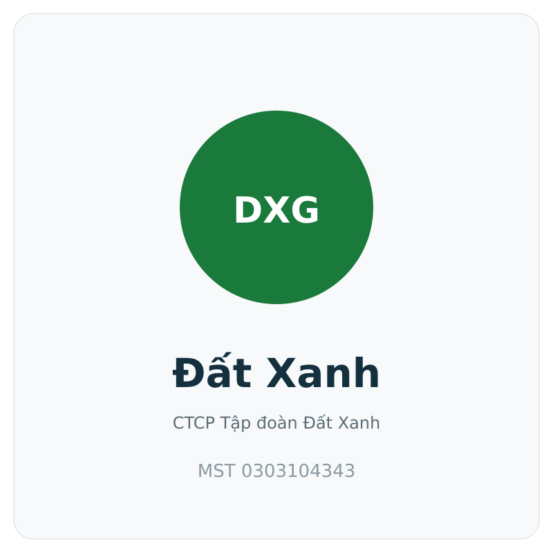 Đất Xanh MST 0303104343