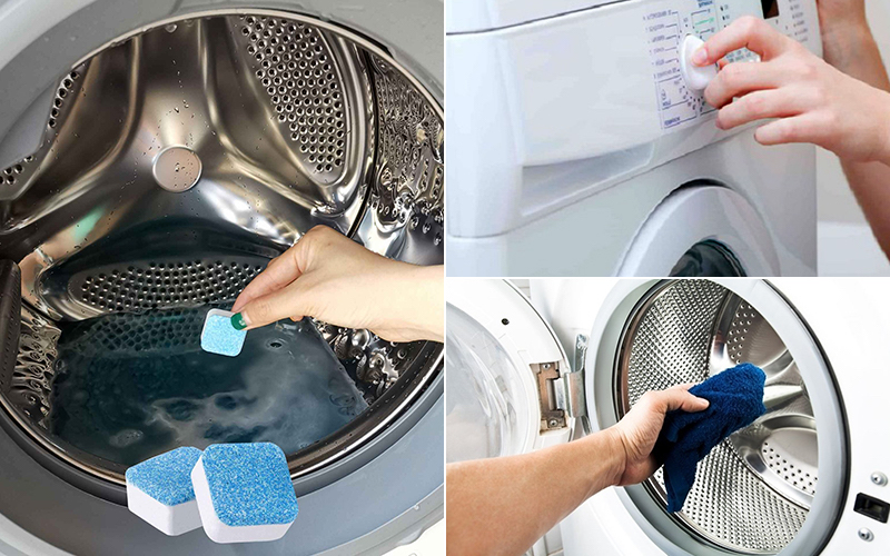 Viên tẩy máy giặt có thực sự tốt? Cách dùng viên tẩy máy giặt 48 Cách sử dụng viên tẩy máy giặt